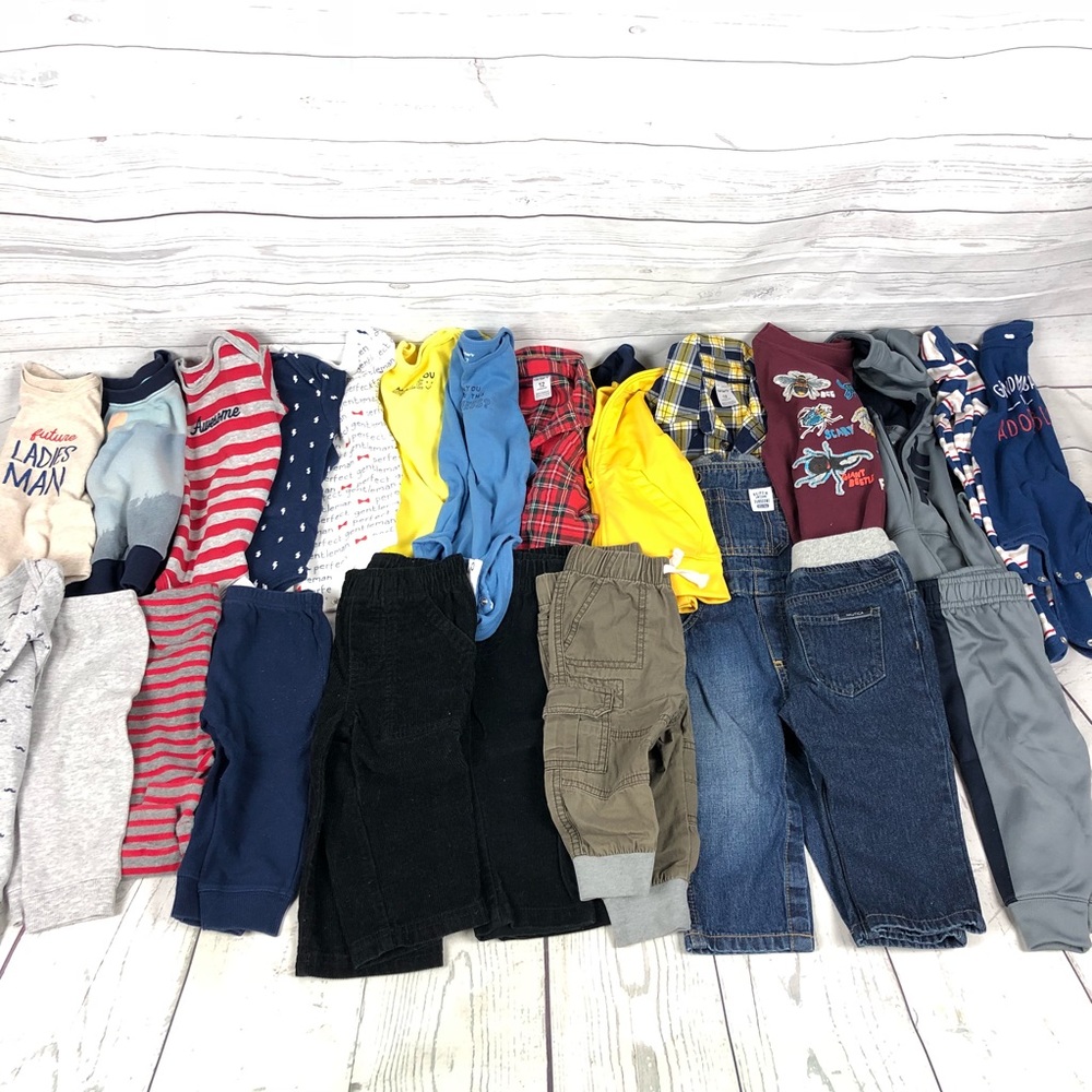 12 Months Infant Niño Baby Boy Clothing Lot